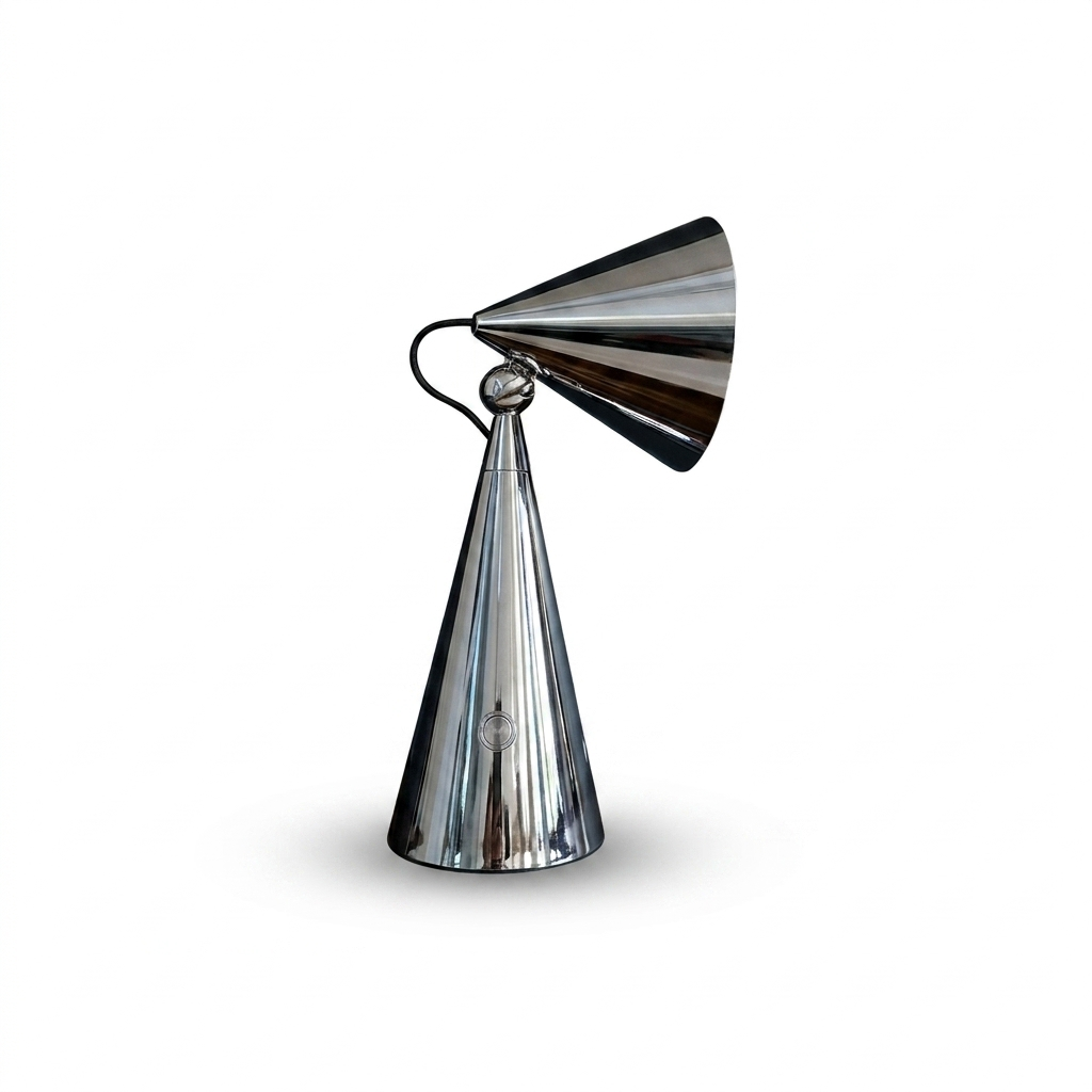 Rechargeable Cone Table Lamp