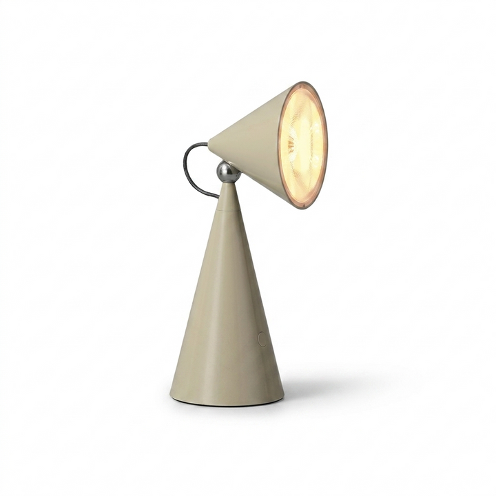 Rechargeable Cone Table Lamp