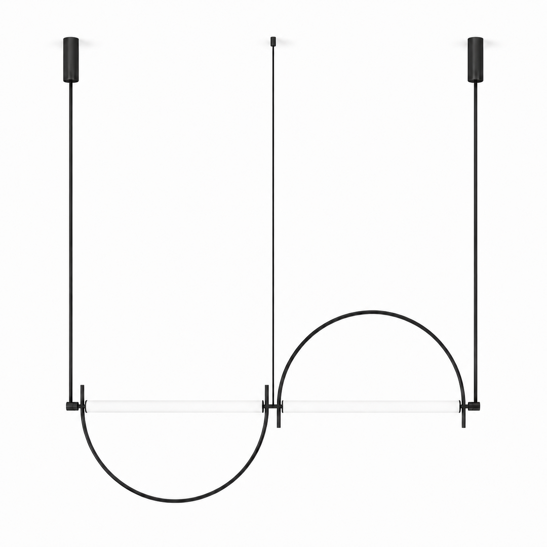 Arched Linear Led Chandelier
