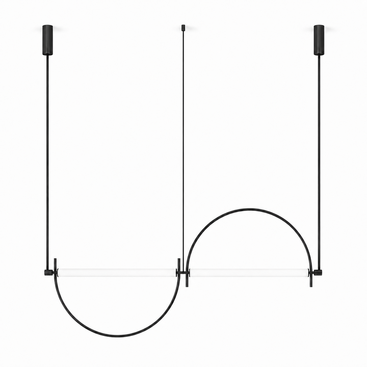 Arched Linear Led Chandelier