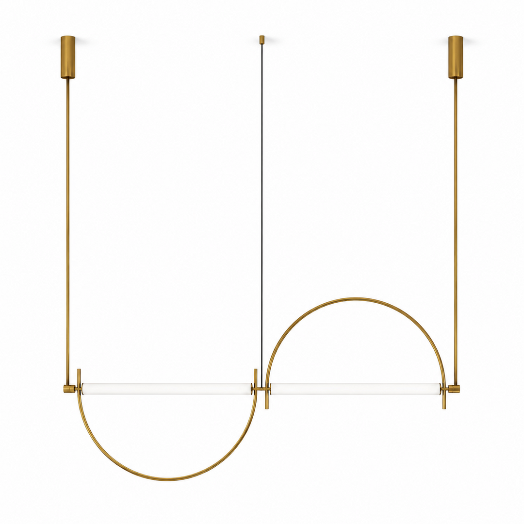 Arched Linear Led Chandelier