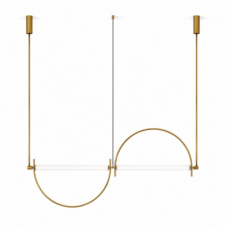 Arched Linear Led Chandelier