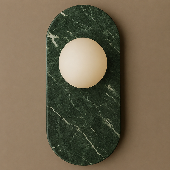 Plinto Marble Wall Sconce