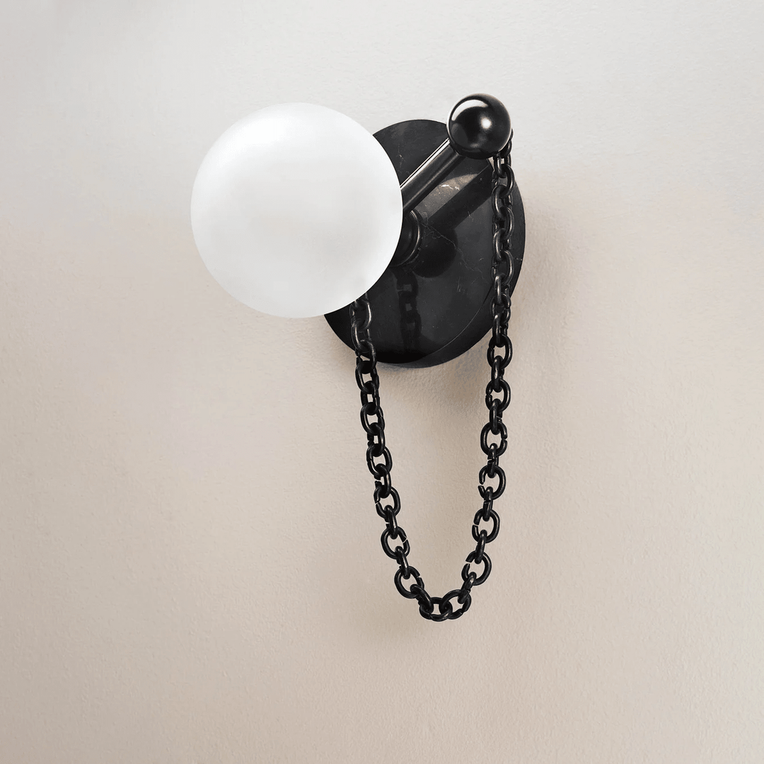 Keepsake Marble Globe Wall Sconce - Vakkerlight