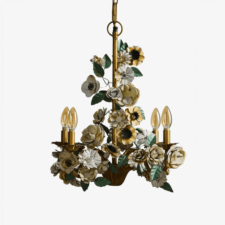 Vintage Floral Chandelier - Vakkerlight