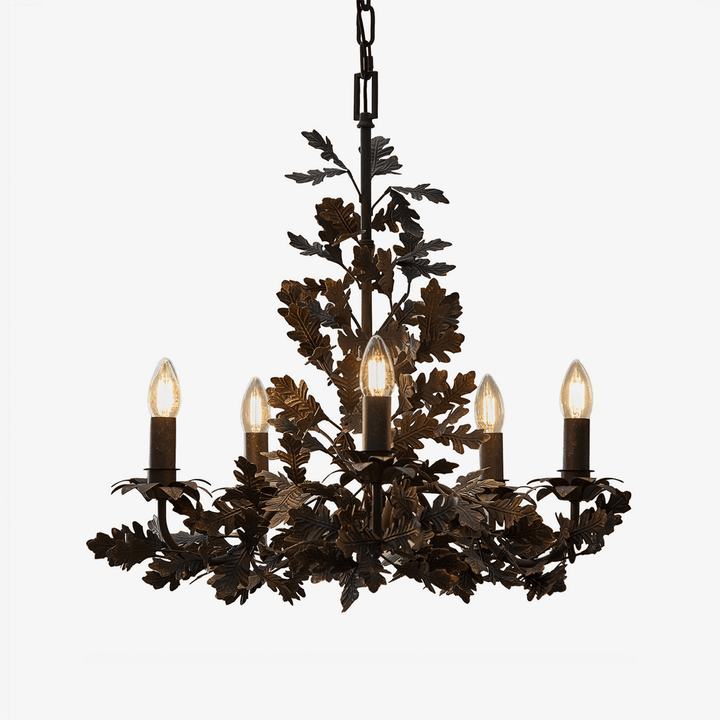 Thicket Oak Leaf Chandelier - Vakkerlight