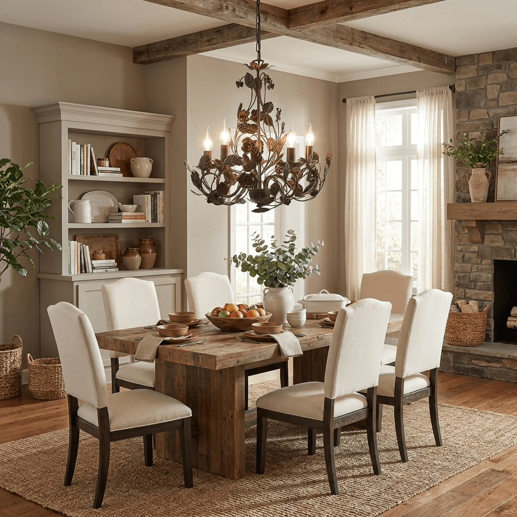 Rosaio Wrought Iron Chandelier - Vakkerlight