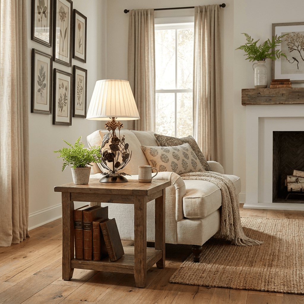 Rosaspina Wrought Iron Rose Table Lamp - Vakkerlight