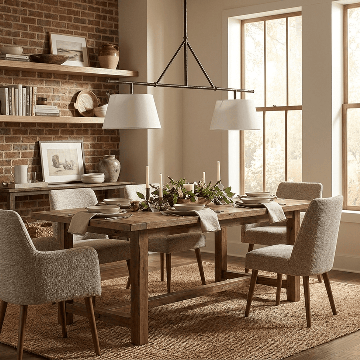 Two Light Linear Island Pendant Lamp - Vakkerlight