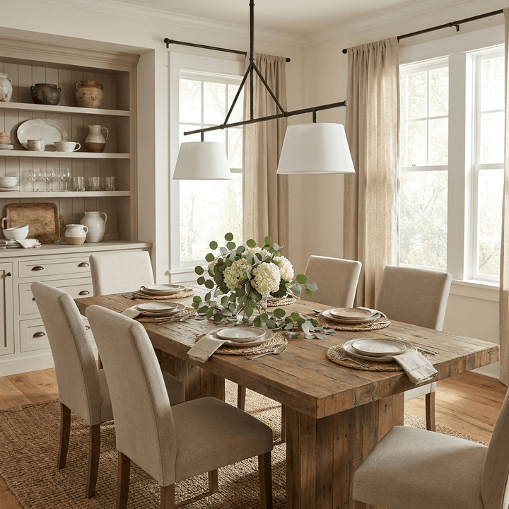 Two Light Linear Island Pendant Lamp - Vakkerlight