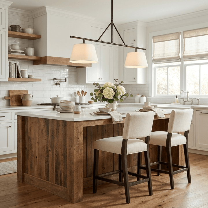 Two Light Linear Island Pendant Lamp - Vakkerlight