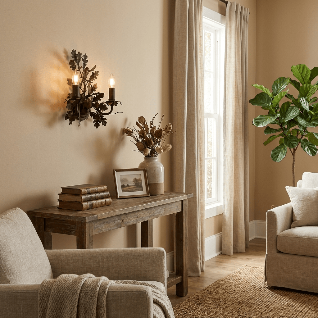 Oak Leaf Wrought Sconce - Vakkerlight