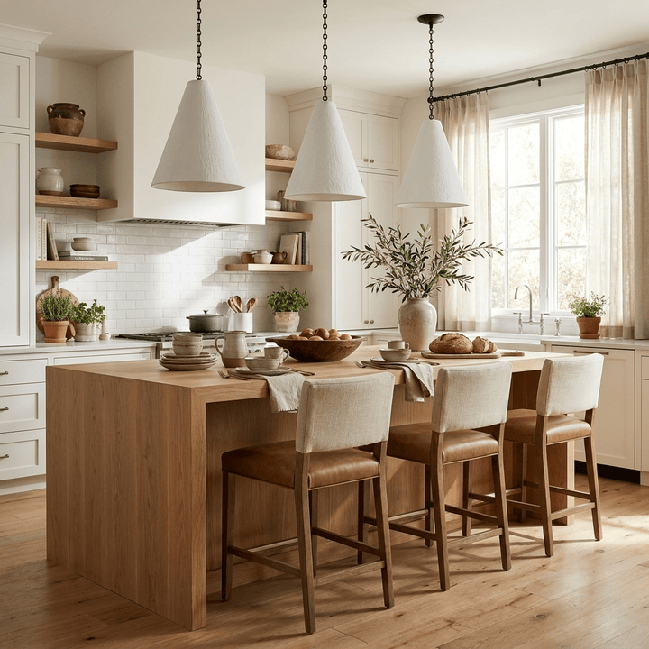 Cuspide Plaster Cone Pendant Light - Vakkerlight