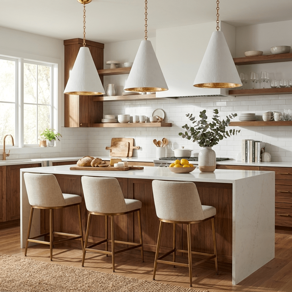 Cuspide Plaster Cone Pendant Light - Vakkerlight
