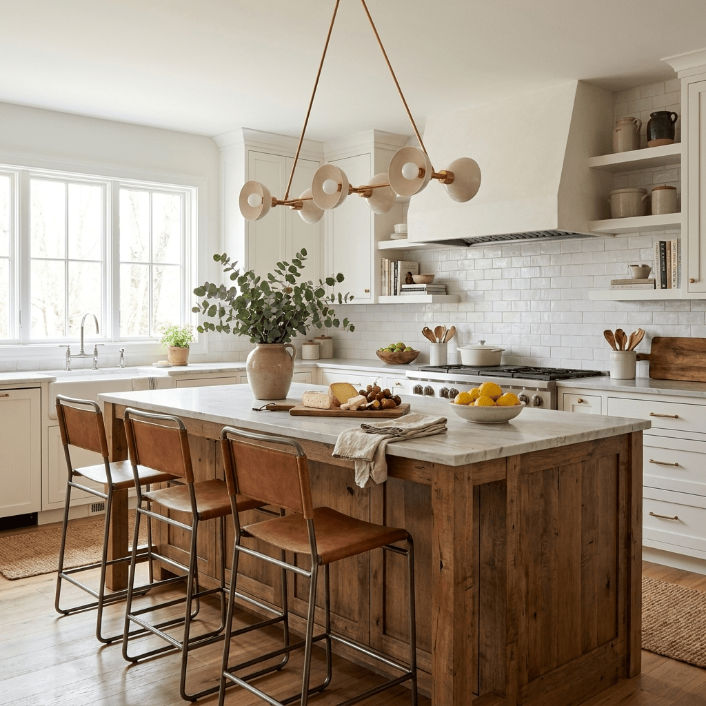 Slim Brass Linear Chandelier - Vakkerlight
