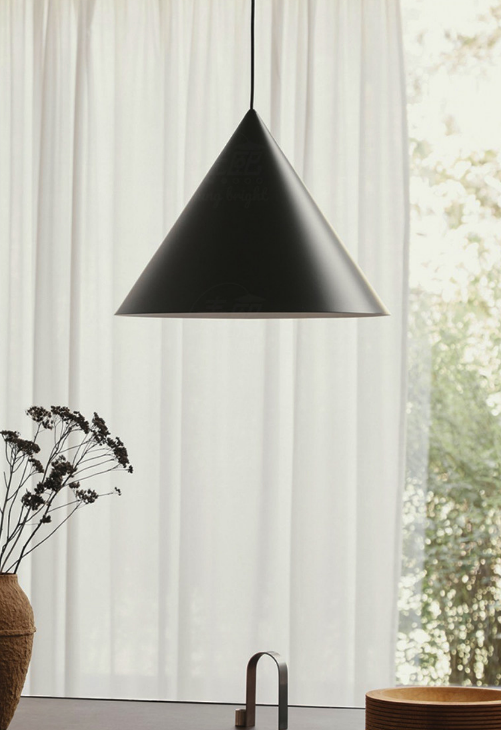 Minimalist Cone Pendant Lamp