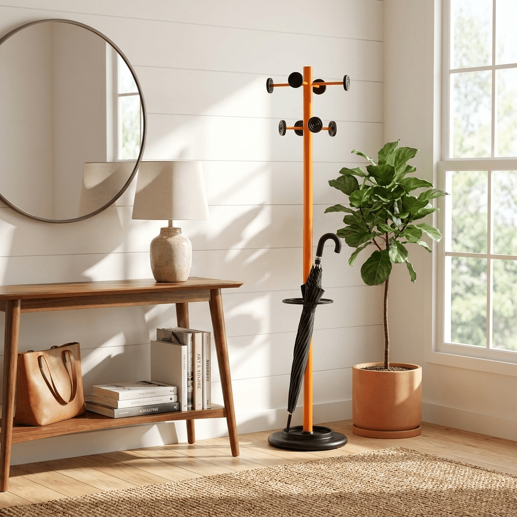 Umbrella Stand Coat Rack - Vakkerlight