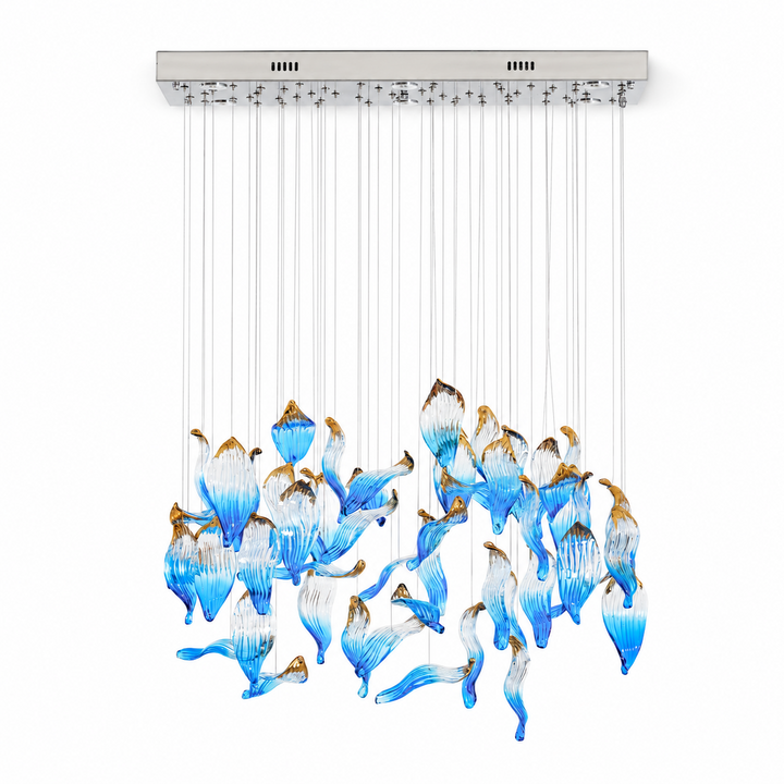 Ocean Drift Blown Glass Customize Chandelier