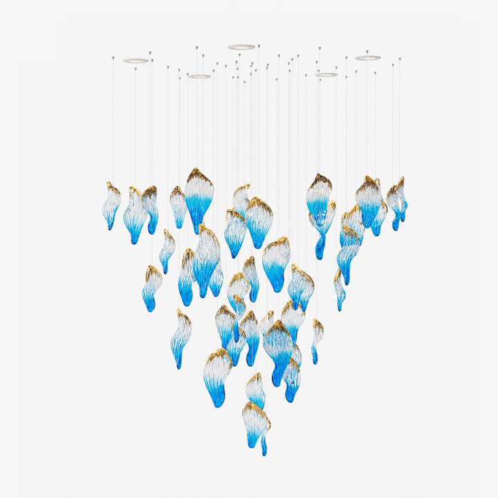Ocean Drift Blown Glass Customize Chandelier
