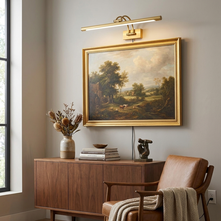Linear Vanity Plug-in Wall Light