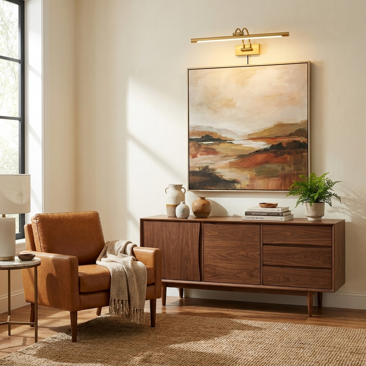 Linear Vanity Plug-in Wall Light
