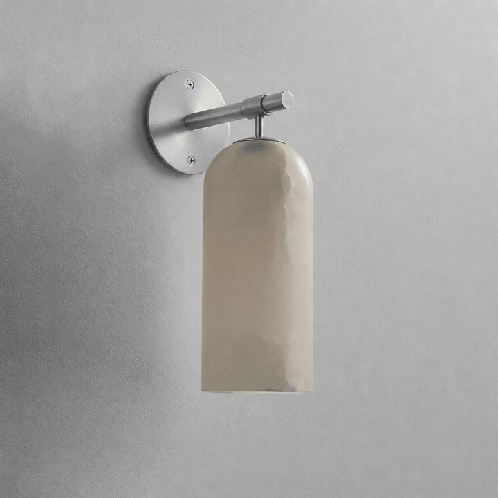 Pillar Alabaster Wall Sconce