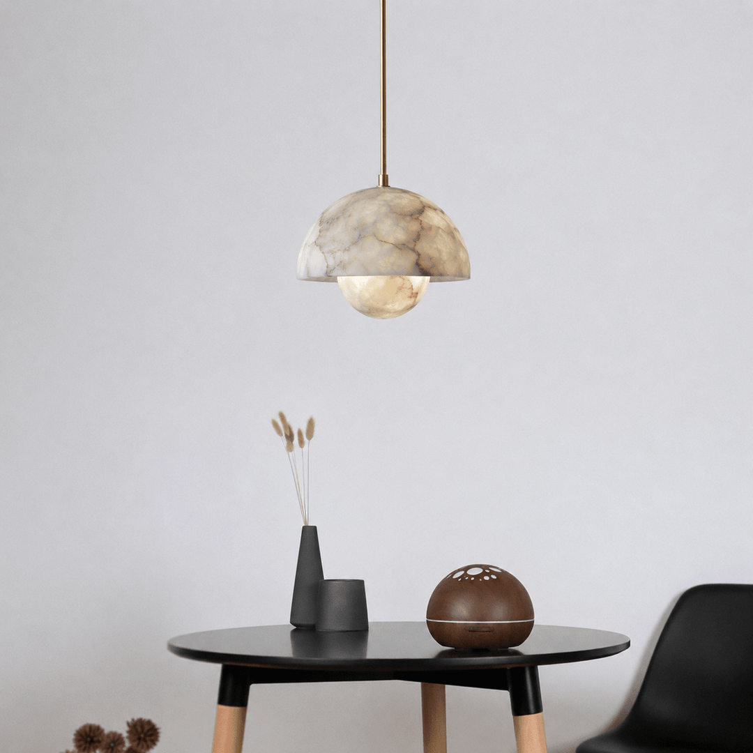 Alabaster Bud Pendant Lamp - Vakkerlight