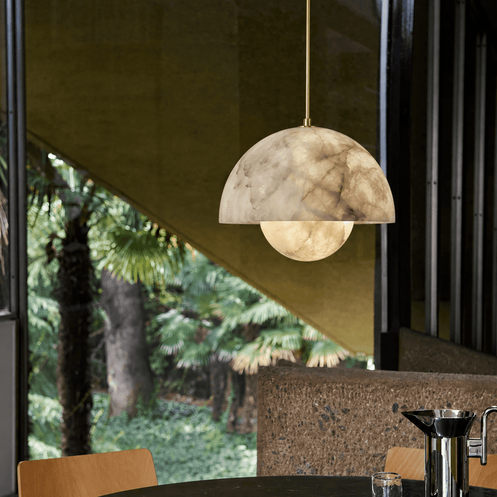 Alabaster Bud Pendant Lamp - Vakkerlight