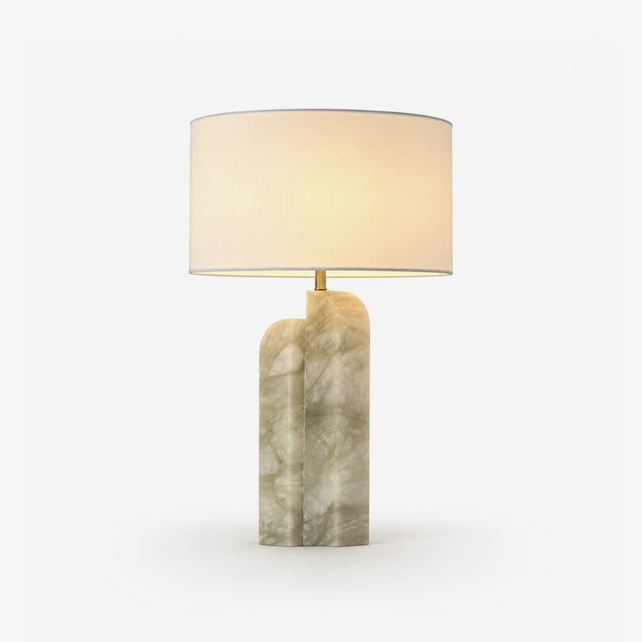 Stele Green Alabaster Table Lamp