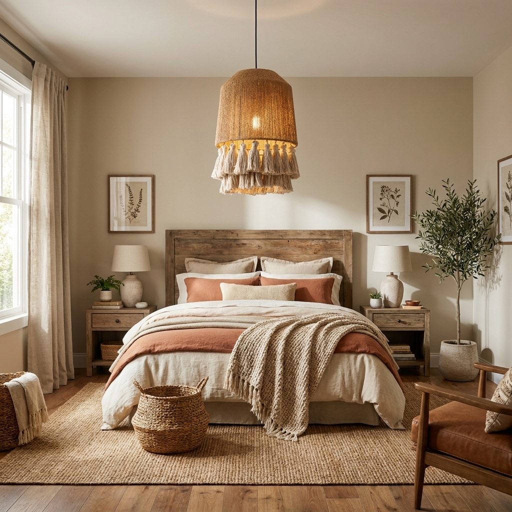 Fringe Jute Pendant Lamp
