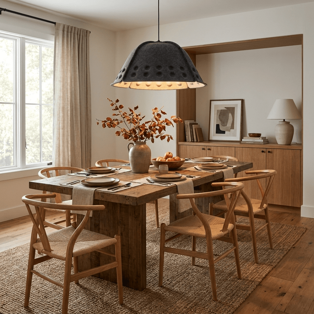 Quell Acoustic Dome Pendant Light - Vakkerlight