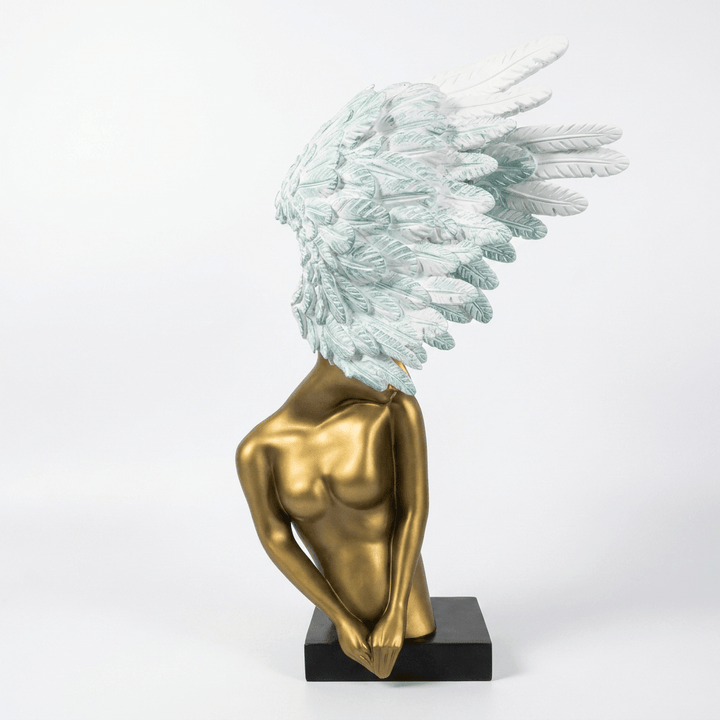 Aurelia Winged Bust Sculpture - Vakkerlight