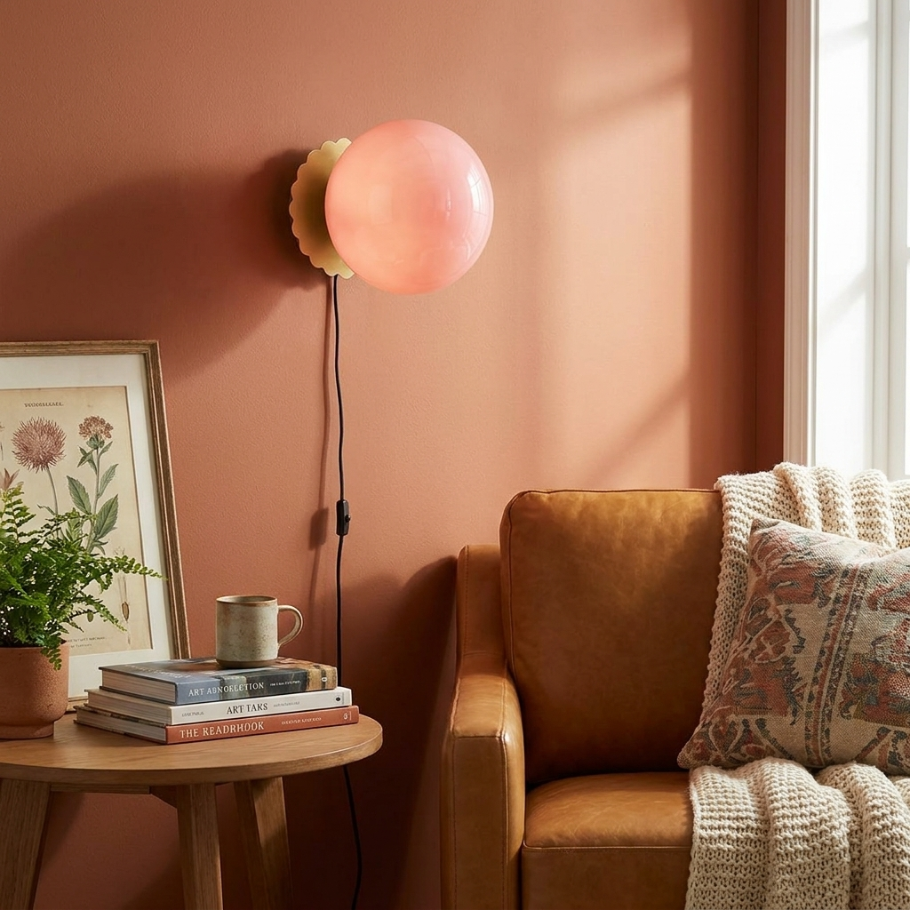 Marshmallow Plug-in Sconces