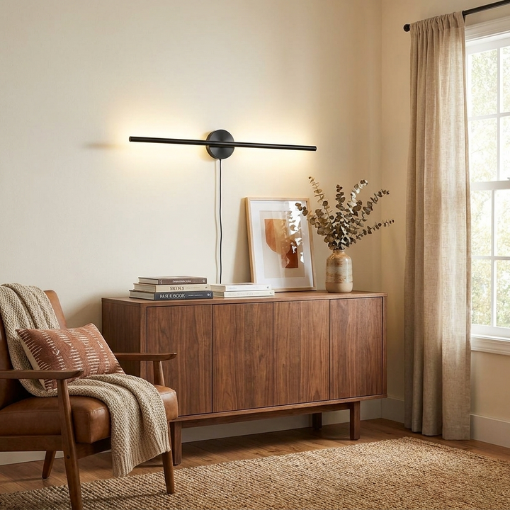 Seraphina Linear Plug-in Wall Sconce