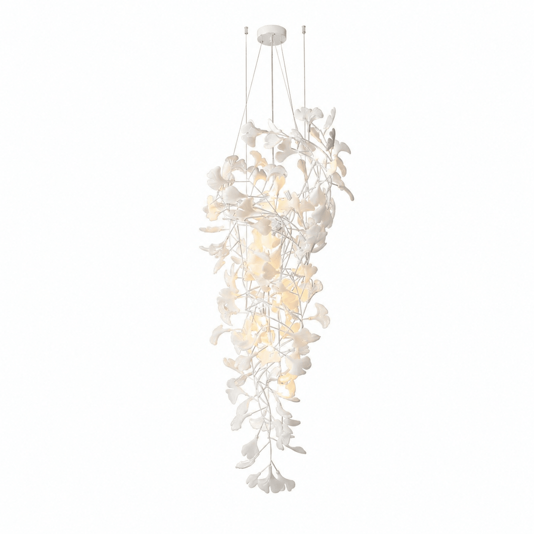 Gingko Cascade Leave Chandelier - Vakkerlight