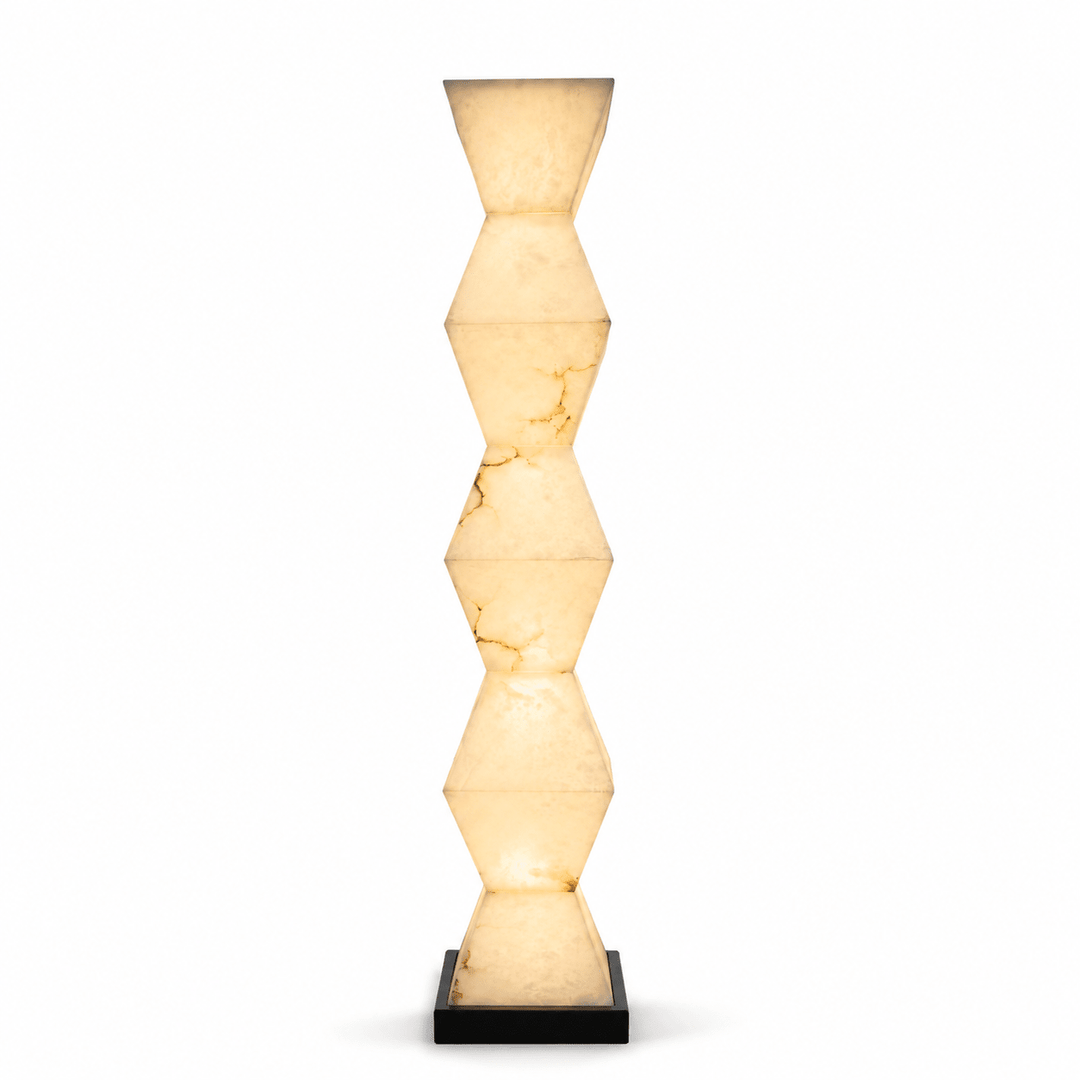 Cairn Alabaster Floor Lamp - Vakkerlight