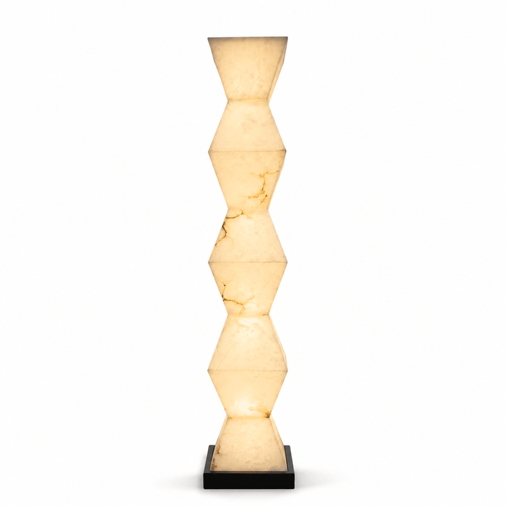 Cairn Alabaster Floor Lamp - Vakkerlight