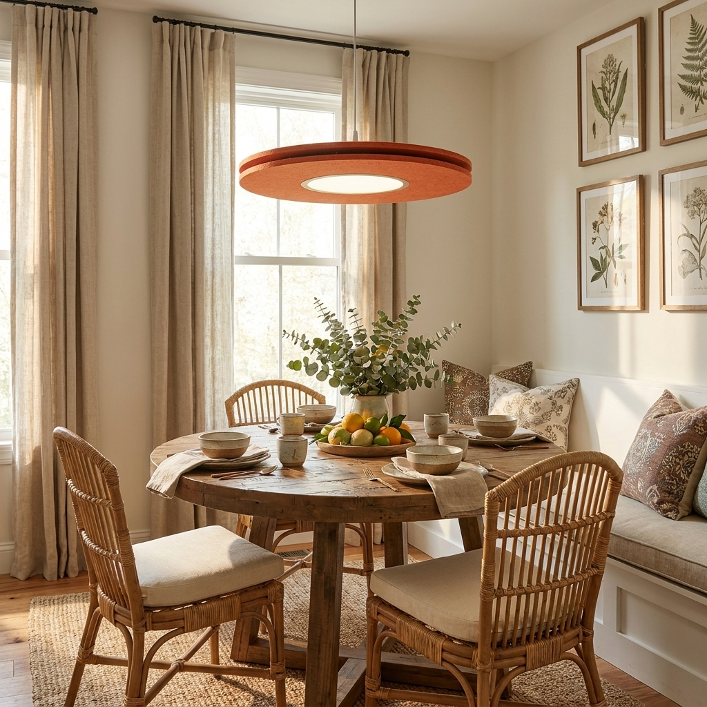 Disc Acoustic Pendant Light