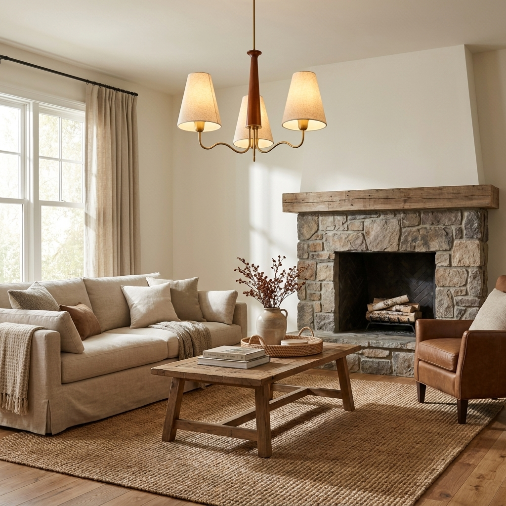 Cotton Linen Chandelier