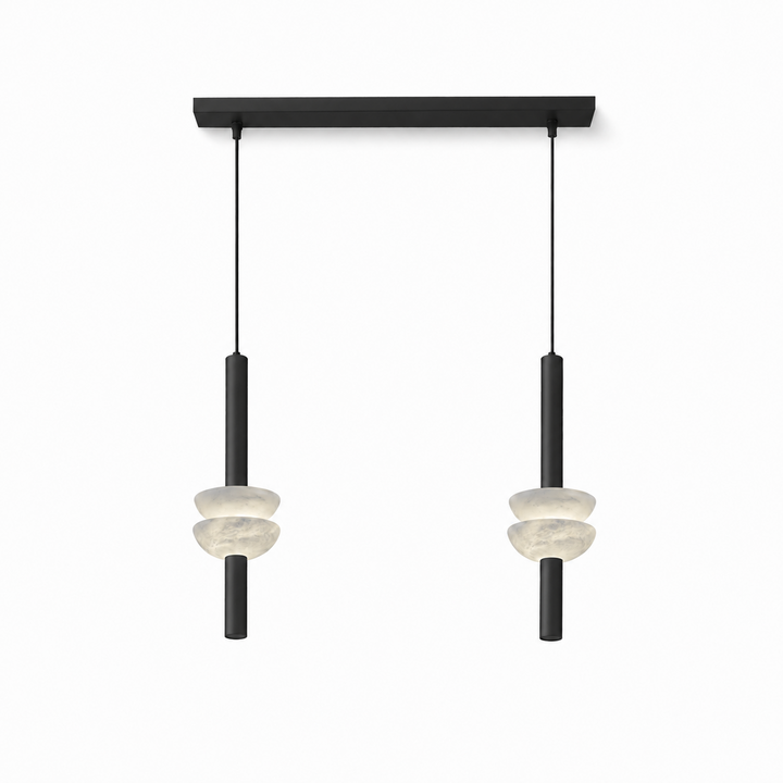 Alabaster Column Pendant Lamp