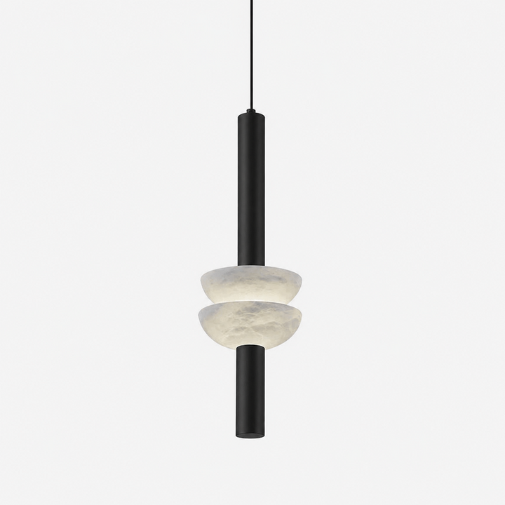 Alabaster Column Pendant Lamp