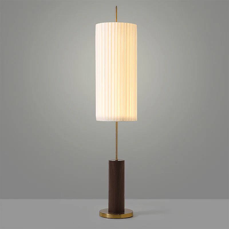 Pleated Cylinder Floor Lamp - Vakkerlight