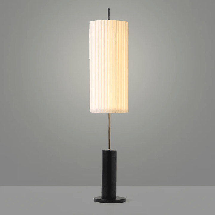 Pleated Cylinder Floor Lamp - Vakkerlight