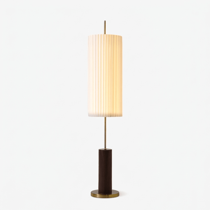 Pleated Cylinder Floor Lamp - Vakkerlight