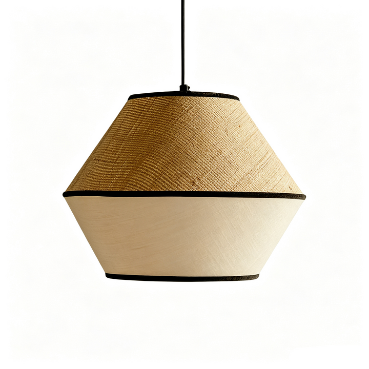 Maris Raffia Fabric Pendant Light