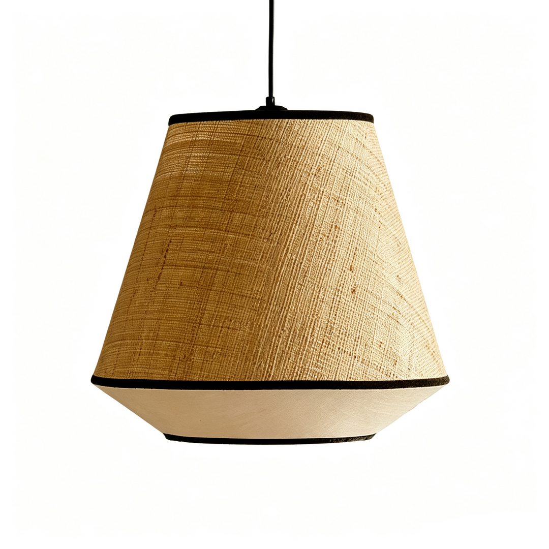 Maris Raffia Fabric Pendant Light