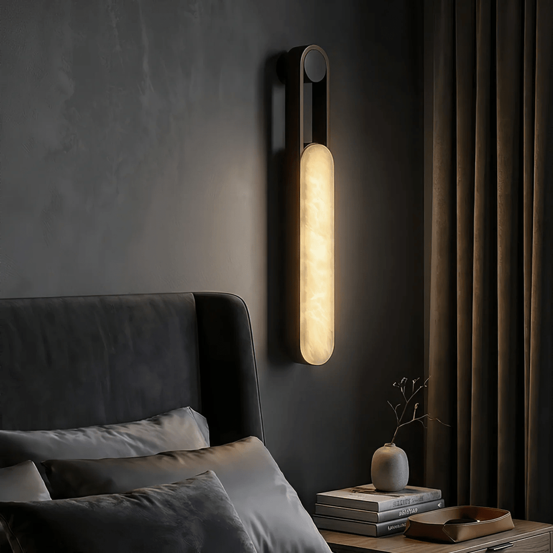 Norix Alabaster Frame Wall Light - Vakkerlight