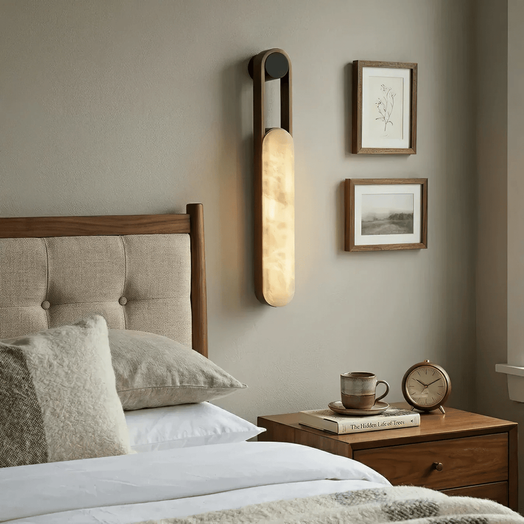 Norix Alabaster Frame Wall Light - Vakkerlight