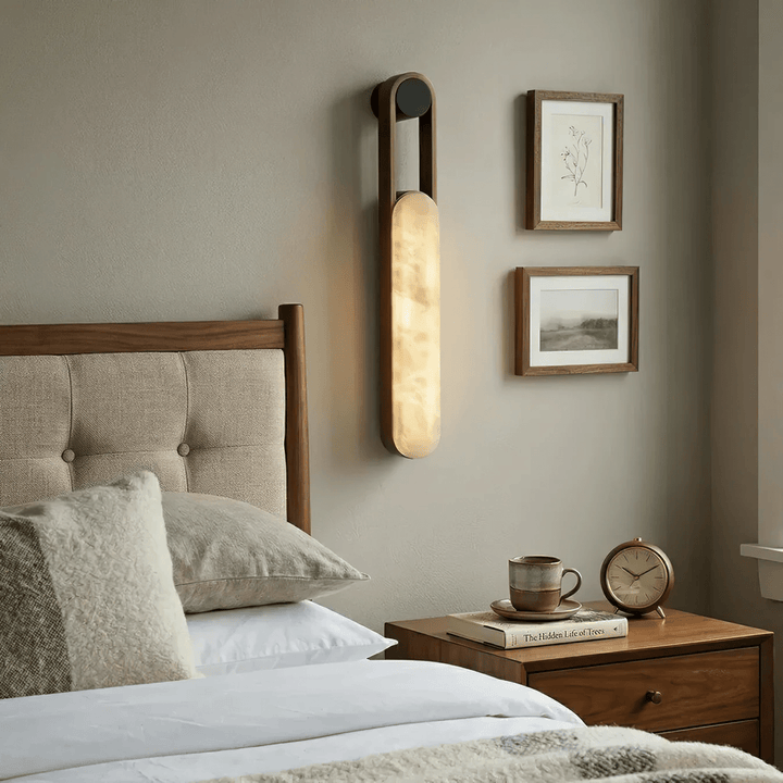 Norix Alabaster Frame Wall Light - Vakkerlight