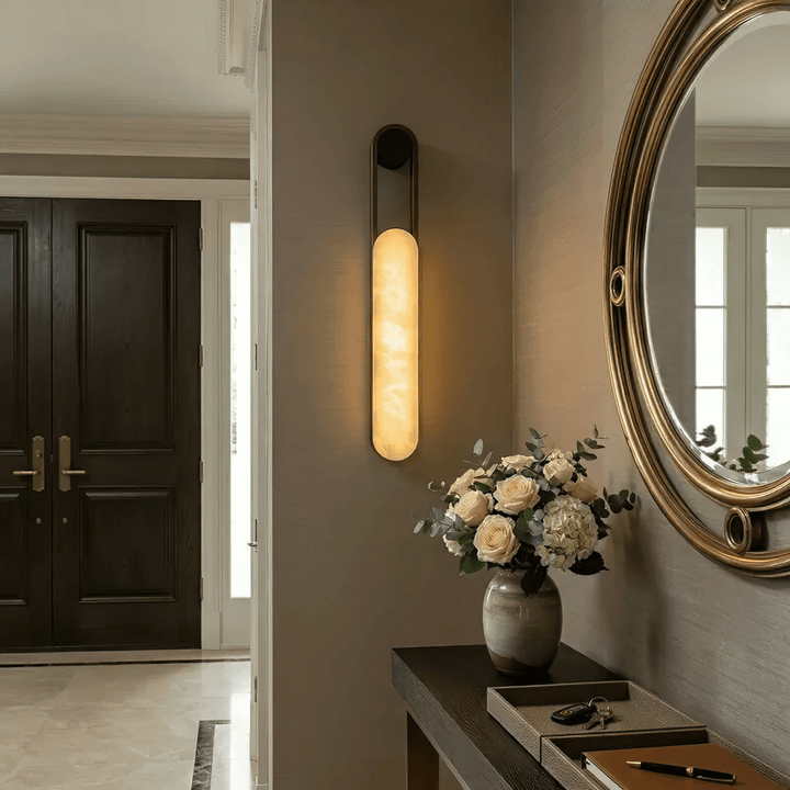 Norix Alabaster Frame Wall Light - Vakkerlight
